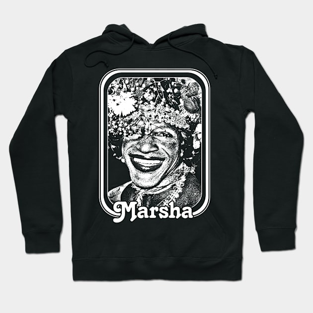 Marsha P Johnson /\/\/ Queer Icon Design Hoodie by DankFutura